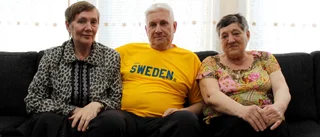 Efter videohälsningen: Familjen från Mariupol har återförenats – i Vimmerby