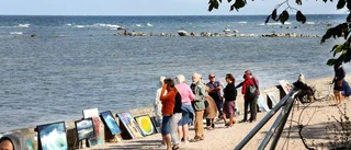 25 konstnärer ställde ut på Art Walk