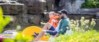 Lekfullt och blodigt allvar på familjedag