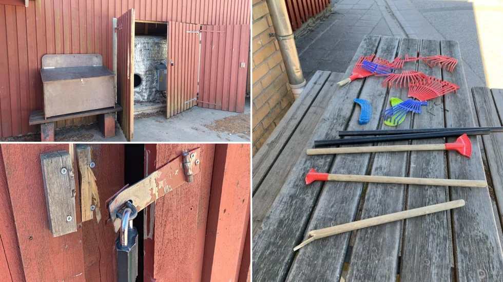 "Extremt onödigt", säger områdespolisen om vandaliseringen på förskolan Slottet.