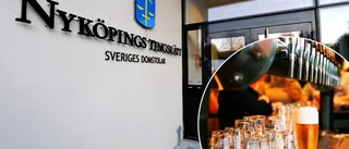 Gäst gick bärsärkagång på krog ✓Krossade fönster ✓Försökte slå krogägaren med stol ✓Hotade polis