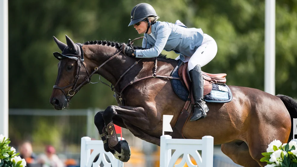 Linda Heed och Decurio presenterade sig själva i GCT-sammanhang (Global Champions Tour) i helgen.