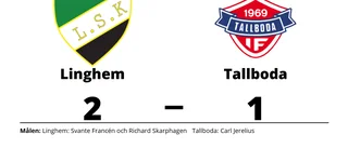 Stark första halvlek räckte för Linghem