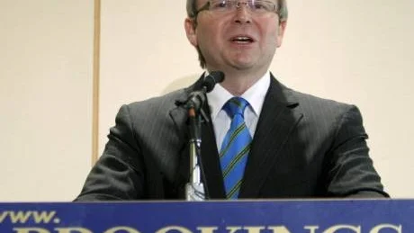 Laborledaren Kevin Rudd har en stor ledning inför valet i Australien. Han blir sannolikt premiärminister efter valet den 24 november.