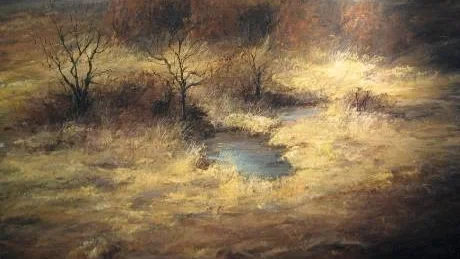 Dan Leonette målar med ny färgskala på några sviter av akrylmålningar på den nya utställningen på galleri Ridelius som öppnar i dag.