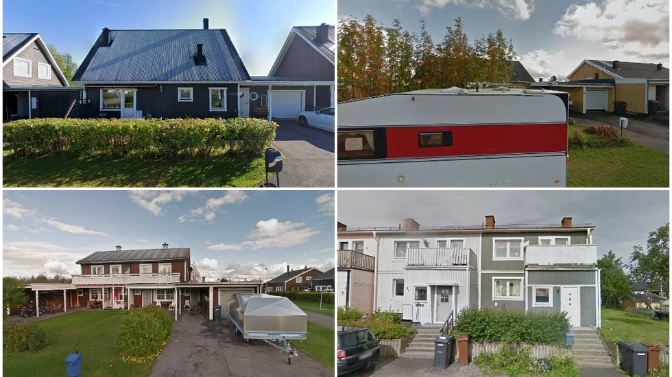 Planetvägen 3, Rymdvägen 11, Radarvägen 2 och Triangelvägen 3D