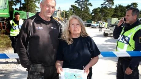 Lämnar. Nisse Karlström och Maria Karlsson menar att de inte kan vara kvar i en förening som inte lever upp till sin egen miljöpolicy. Nu lämnar de Mellanskog.FOTO: ROLF JÖNSSON