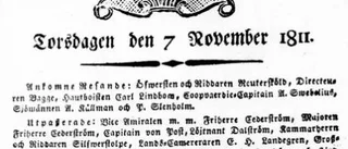 200 år sedan första tidningen kom ut