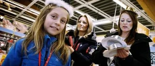 Rusning inför nyårsfesten