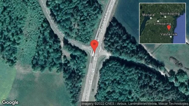 Trafikolycka skapar trafikproblem