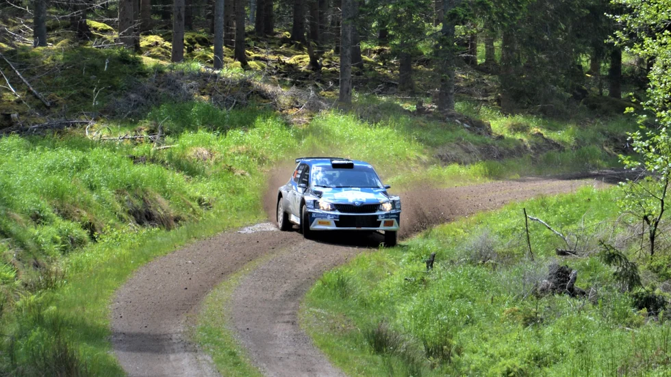 Totalsegrare blev suveräne Kalle Gustafsson från Haninge MK med Katrineholms Magnus Nilsson som co-driver.