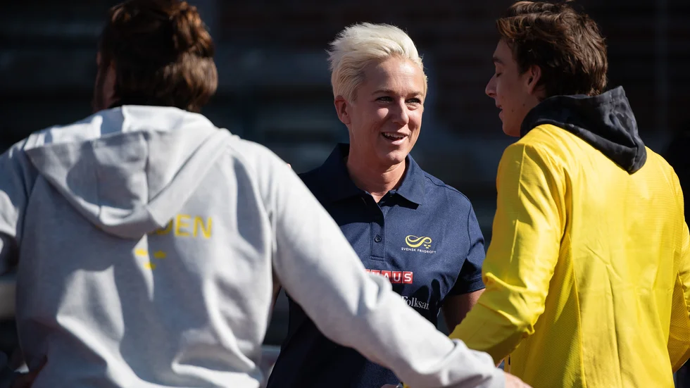 Kajsa Bergqvist ser fram emot SM-helgen i Norrköping.