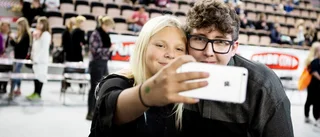Hundratals träffade sina idoler