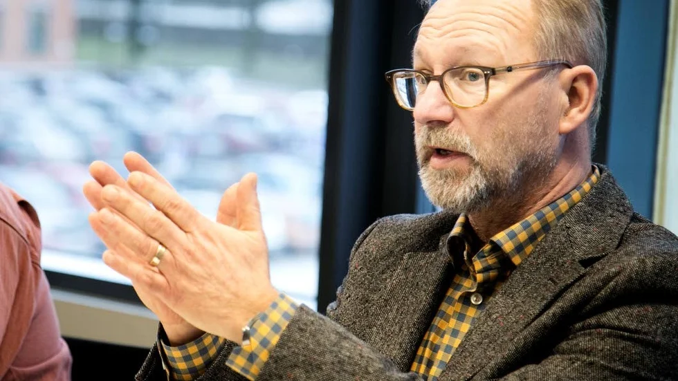 Bottenår. Byggnadsnämndens ordförande Karl-Allan Nordblom (MP) berättar att nya chefsrekryteringar ska vända den nedåtgående trenden.