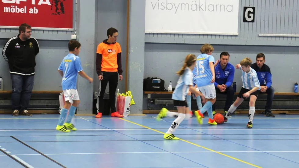 Matcherna avlöste varandra i Södervärnhallen under helgen.
