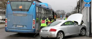 Trafikolycka på Stenkumlaväg