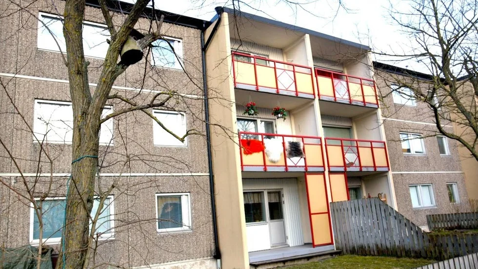 Bostadshus i kvarteret Stäven på Gråbo i Visby. Foto: tommy söderlund/arkiv