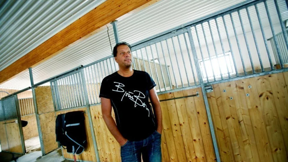 Jan Larsson, ridskolechef på Wisby ridskola.