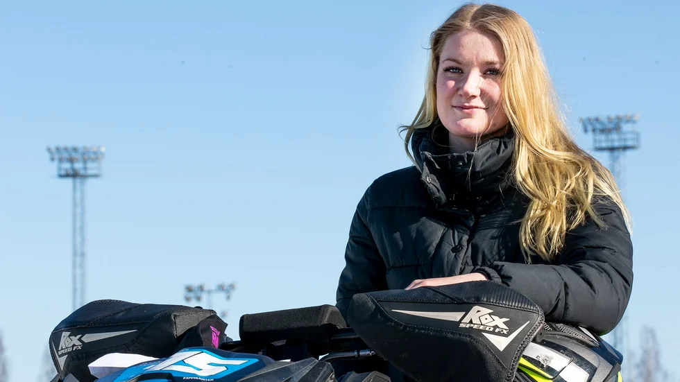 Jenny Lundström siktar på att vara bland de fem främsta i Boden. Skellefteås hopp i VM gör sin fjärde start i mästerskapet i skotercross.