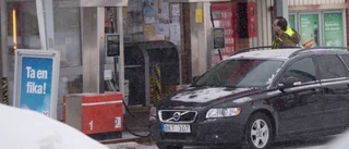 Kort glädje av diesel i tanken