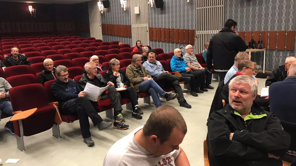 Ett 50-tal personer besökte torget och Forum på första maj.