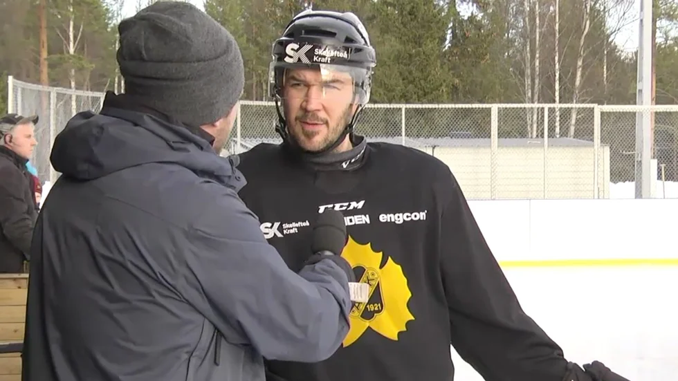 Skellefteå AIK:s lagkapten Jimmie Ericsson.