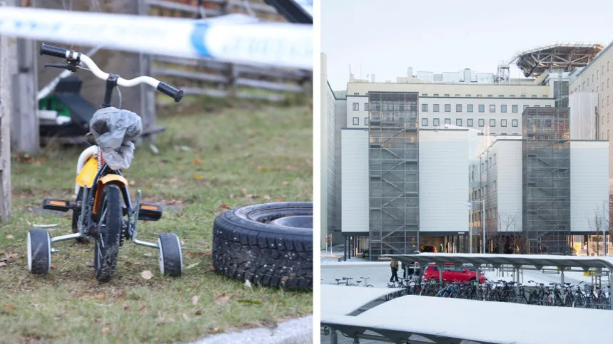 Polisen planerar att nästa vecka förhöra det yngsta barnet som attackerades av sin pappa i Lycksele. 