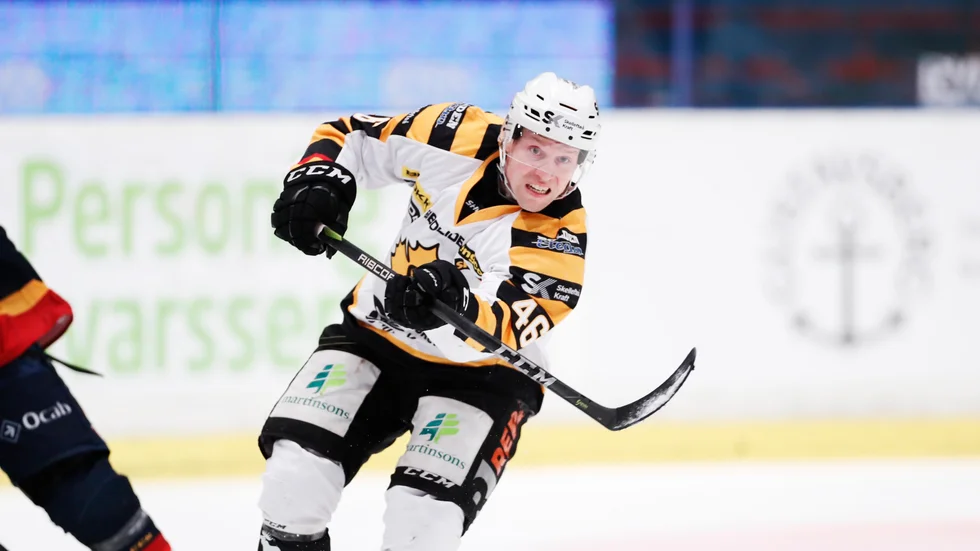 23 poäng (4+19), 30 utvisningsminuter och plusminus 0 – där har ni Mathis Olimbs siffror efter 51 matcher med Skellefteå. 
