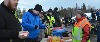 Islossning för motorbanan i Norsjö