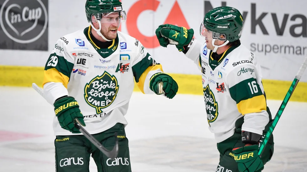 Björklöven förlorade miljonbelopp på att matchen mot HV71 spelades inför bara 950 åskådare, på grund av de nya publikrestriktionerna. Arkivbild.