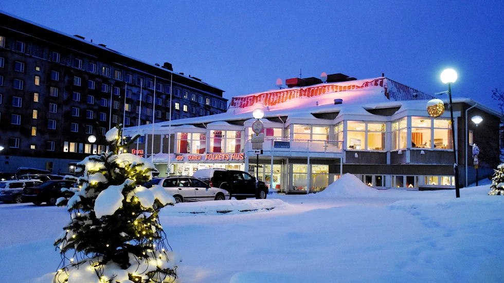 Snart är Folkets Hus-byggnaden i Kiruna bara ett minne blott.