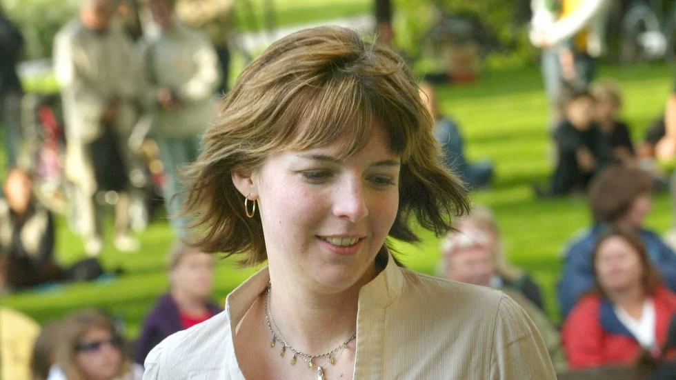 Zaida Catalán. Bild tagen i Almedalen på Gotland 2004.