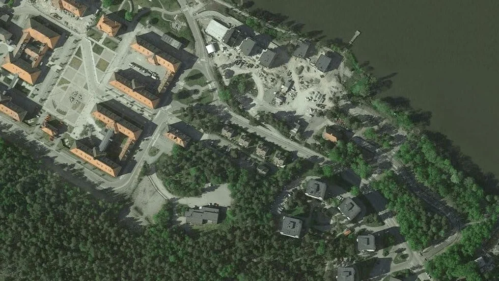 Området kring Regementsgatan 55A