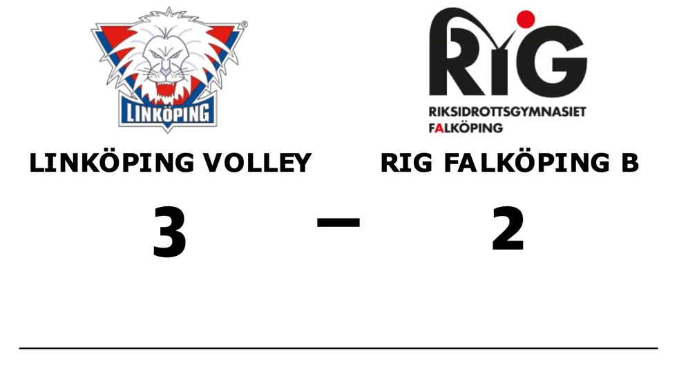 Linköpings VC vann mot RIG Falköping B