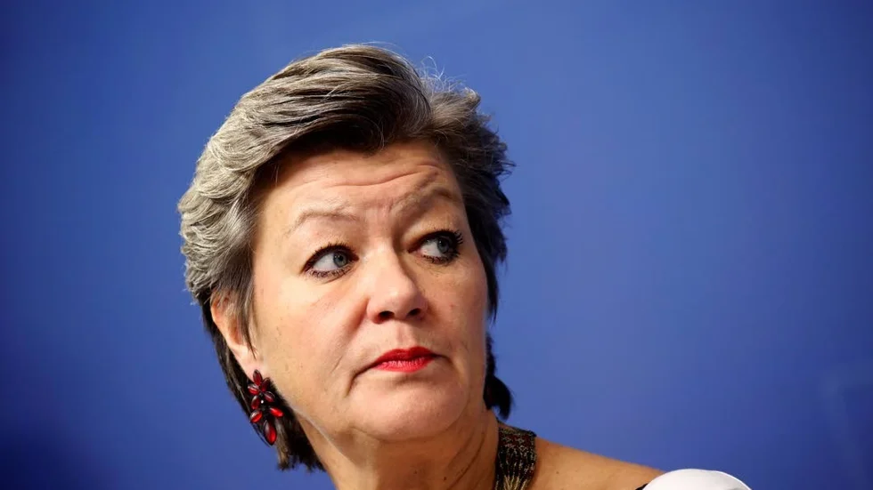 Stort ansvar. Arbetsmarknads- och etableringsminister Ylva Johansson har otroligt tunga och svåra ansvarsområden i regeringen.