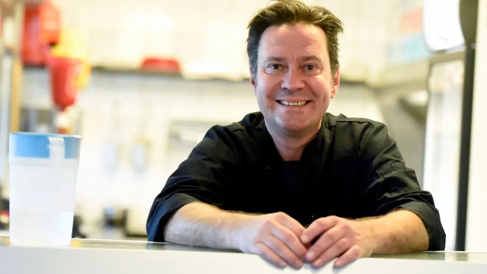 Första gången. Efter många år i restaurangbranschen driver Stefan för första gången ett gatukök.