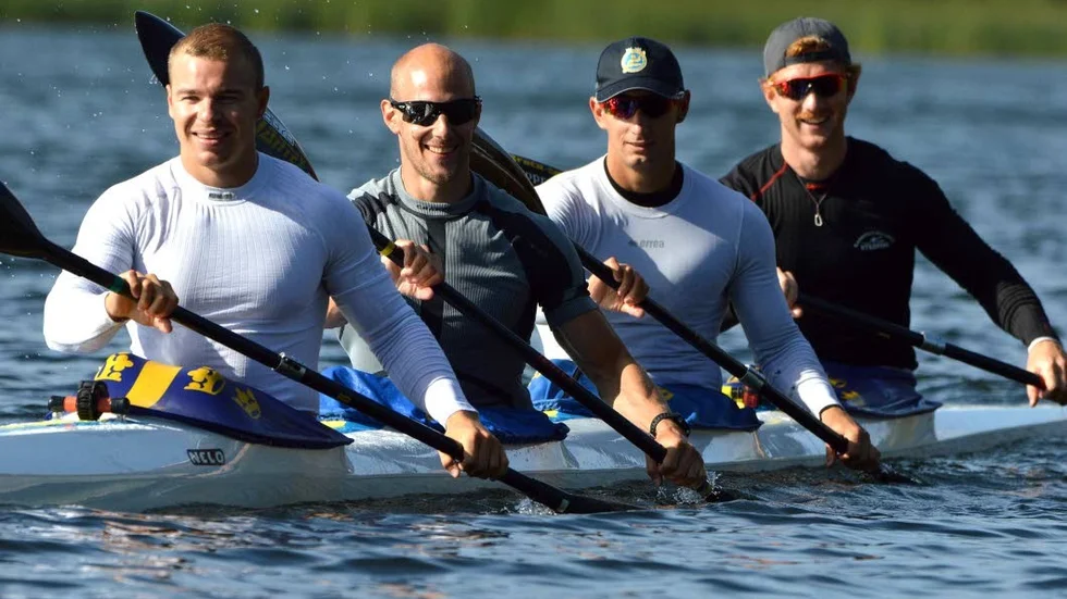 Mot VM. Bråvikens Jonny Blixt (tvåa från höger) åker till sprint-VM i tjeckiska Racice.