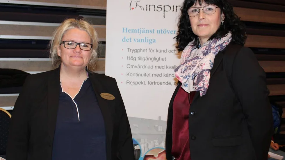 Lotta Forsberg och Anna Hjort.