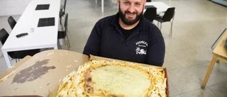 Nya jättepizzan som gör succé