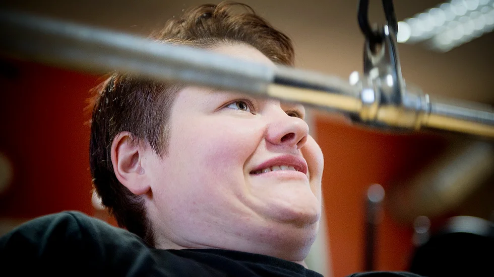 Svensk mästare. Skellefteå AK:s Maria Johansson vann guld i klassen -84 kg.