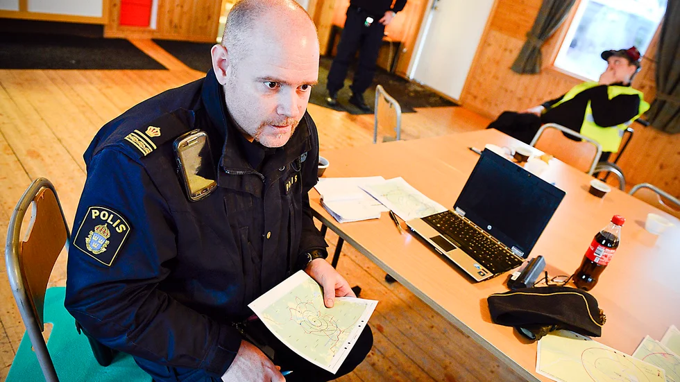 Peter Enmark, insatschef vid Skellefteåpolisen.