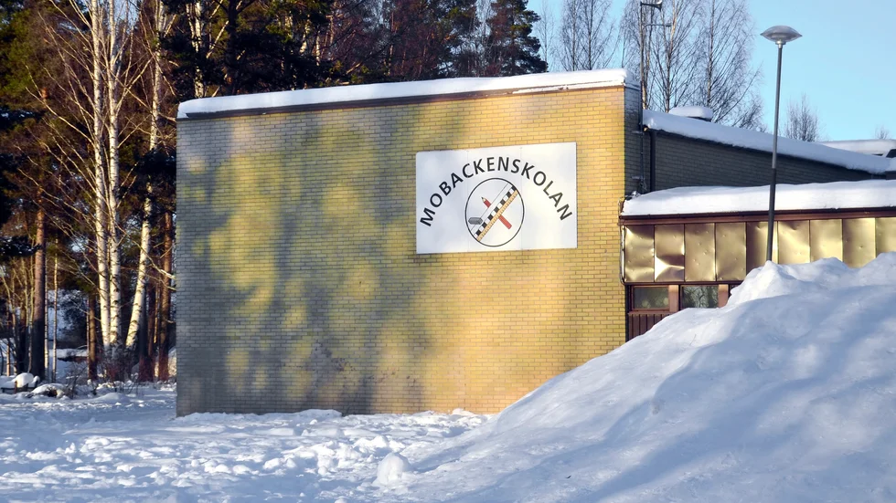 Utredning. Just nu görs en inomhusmiljöutredning på Mobackenskolan.