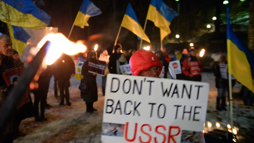 Putins maktanspråk och imperialistiska drömmar var dessvärre inte tomma hot. Det militära angreppet mot Ukraina innebär stora konsekvenser, inte minst för det ukrainska folket, och även om kriget begränsas så är det kalla kriget tillbaka med full kraft. (Arkivbild)