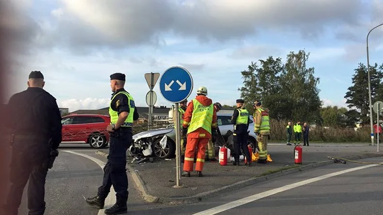 Färden slutade i en refug på onsdagseftermiddagen.