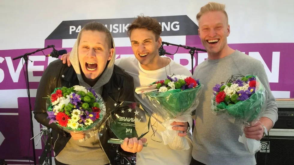 Tävlar igen. VCK består av Victor Adam, Carl Adam och Kenny Lundström från Norrköping.