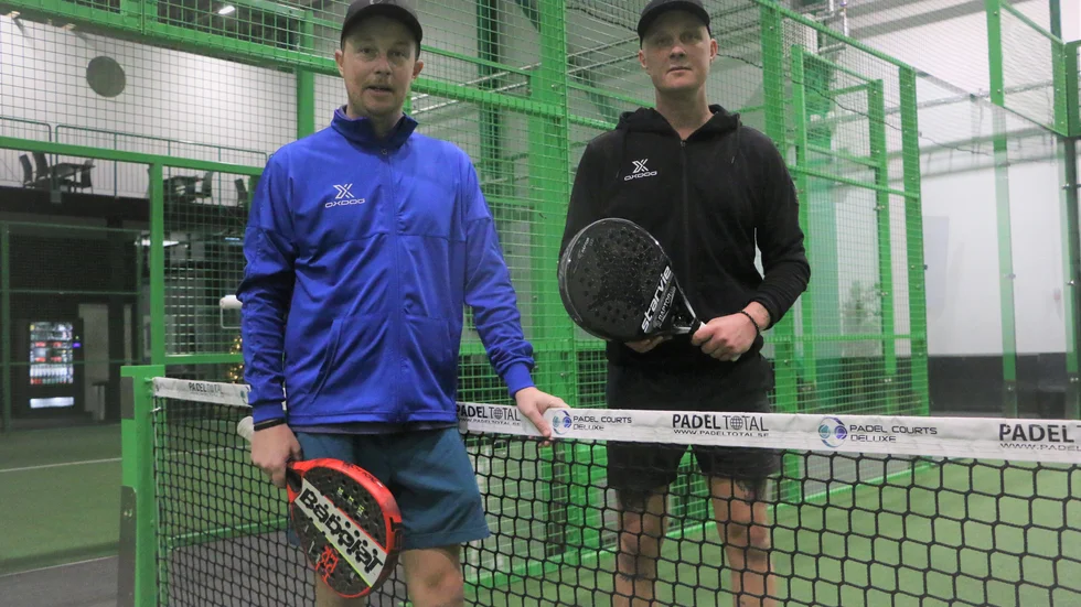 Bröderna Magnus Lundberg och Petter Lundberg har vunnit samtliga sex omgångar av Ica Kvantum padelserie. Men det blir ingen sjunde seger...