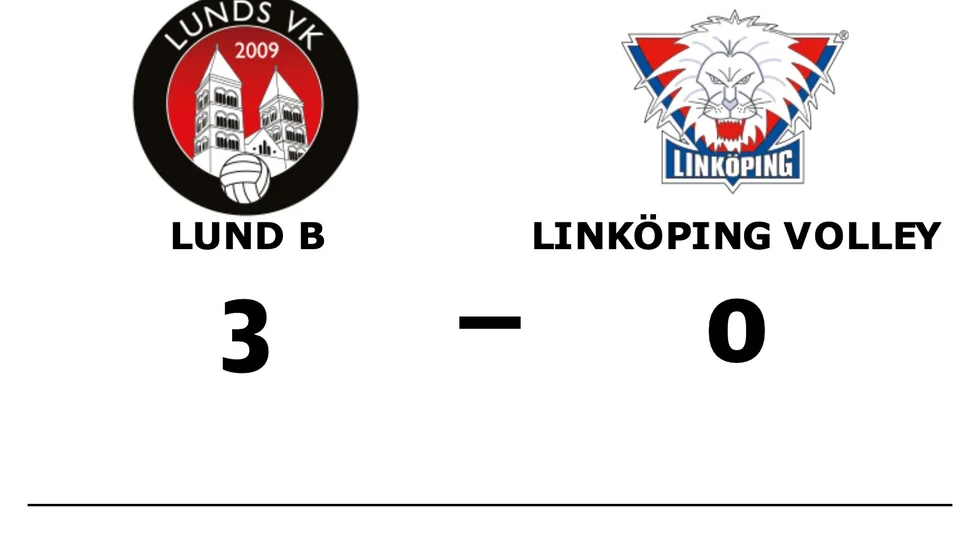 Lunds VK B vann mot Linköpings VC