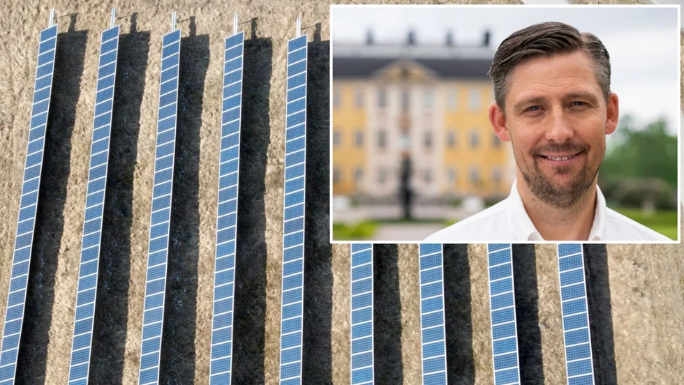 Philip Bonde Deichmann tror att solcellsparker modell större är framtiden.