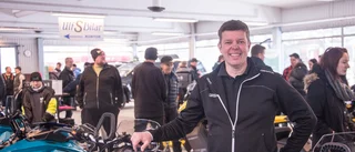 Succé för bilhandlaren på skoterns dag