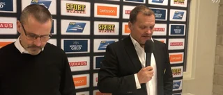 Presskonferensen: Samuelsson kommenterar de omdiskutabla domsluten